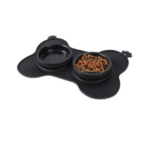 Amazon best selling Slow pet food Feeder Dog Bowls Silicone 3 in 1  Water Bowl pet bowls & feeders